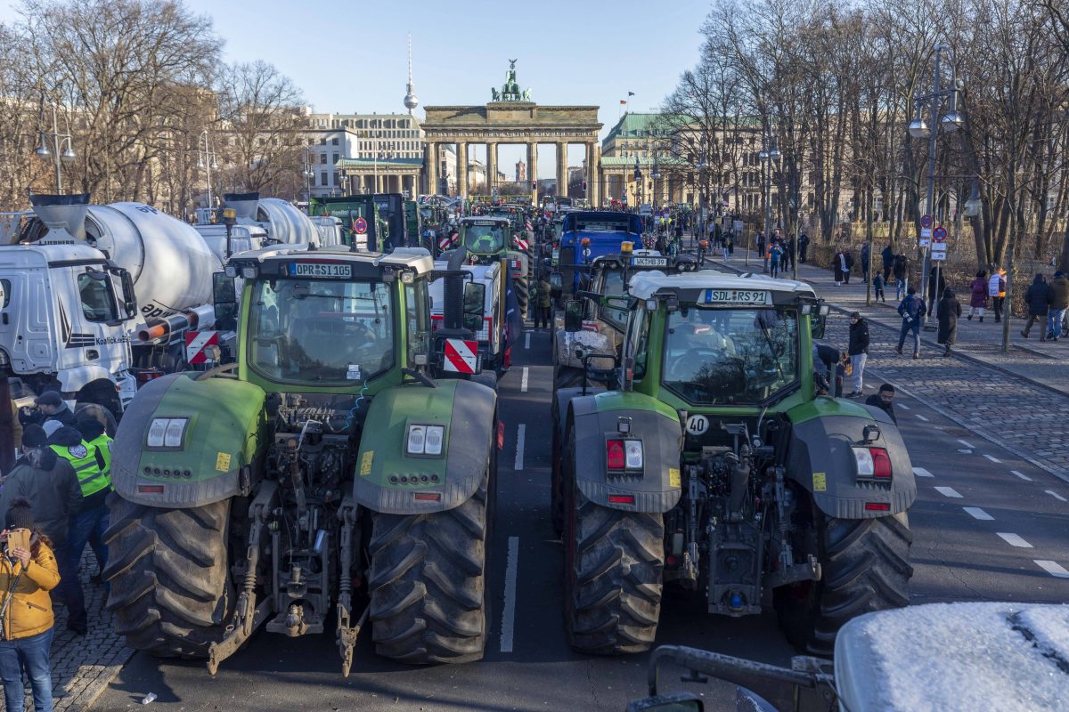 Robert Habeck wird in seiner Rede ernst: befürchtet der Vizekanzler einen Bürgerkrieg?