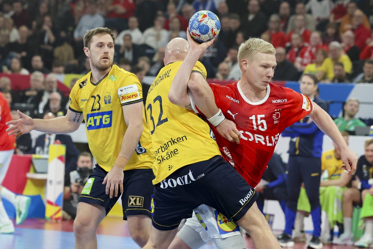 Handball-EM Daenemark Schweden