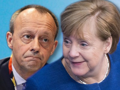Altkanzlerin Merkel: Macht sie Wahlkampf für Merz?