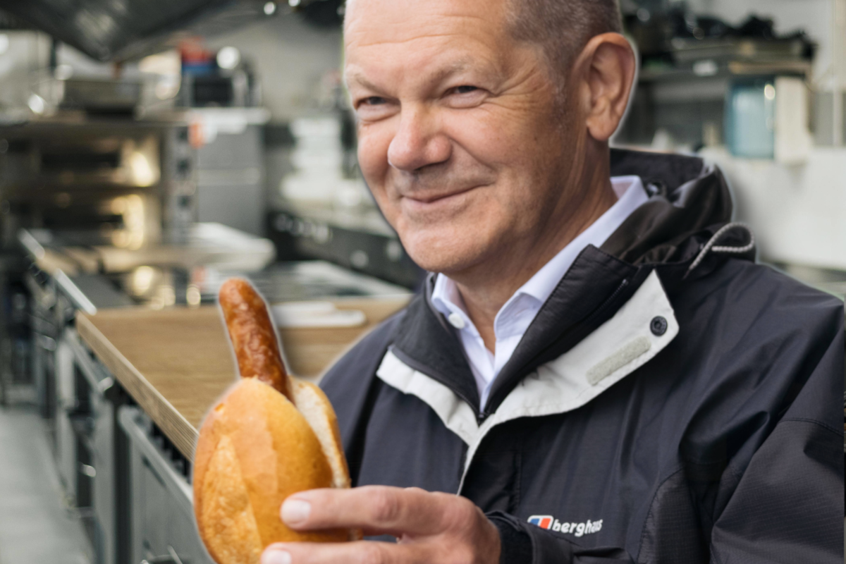 Kanzler Scholz sucht neuen Koch - das angebotene Gehalt enttäuscht ...