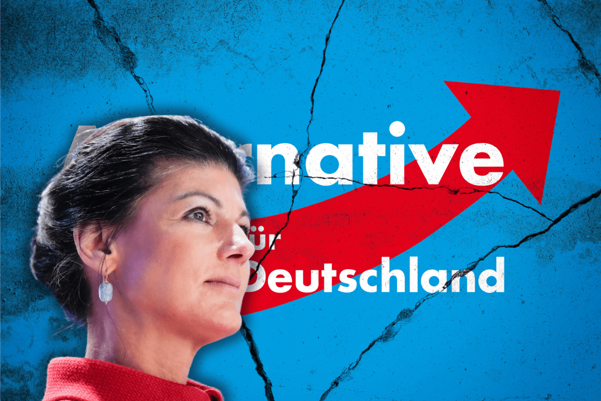 Die AfD verliert immer mehr Prozente, die BSW von Wagenknecht legt dagegen zu.