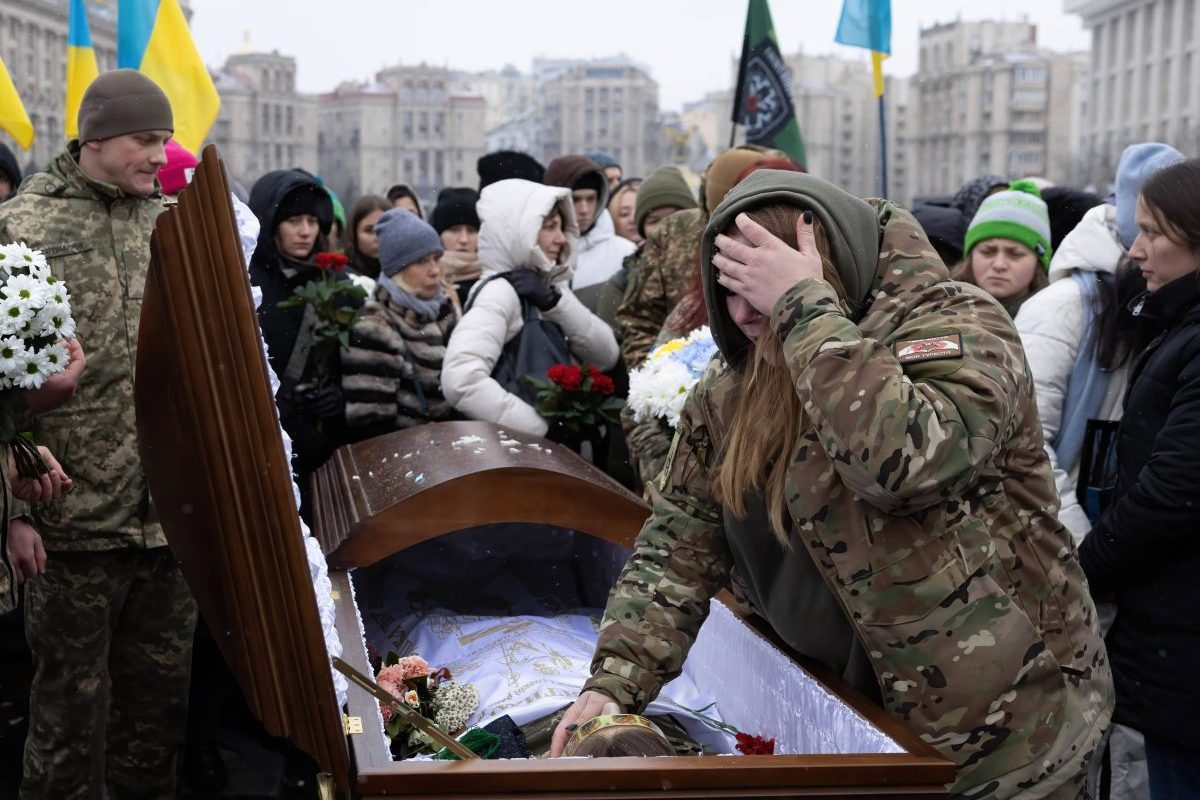 Tote im Ukraine-Krieg.