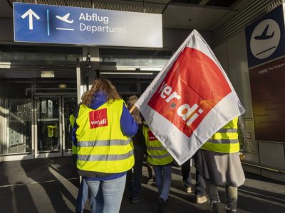 Der Flughafen Düsseldorf bereitet sich auf den Streik vor.