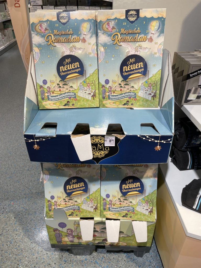 Ramadan-Kalender bei dm.