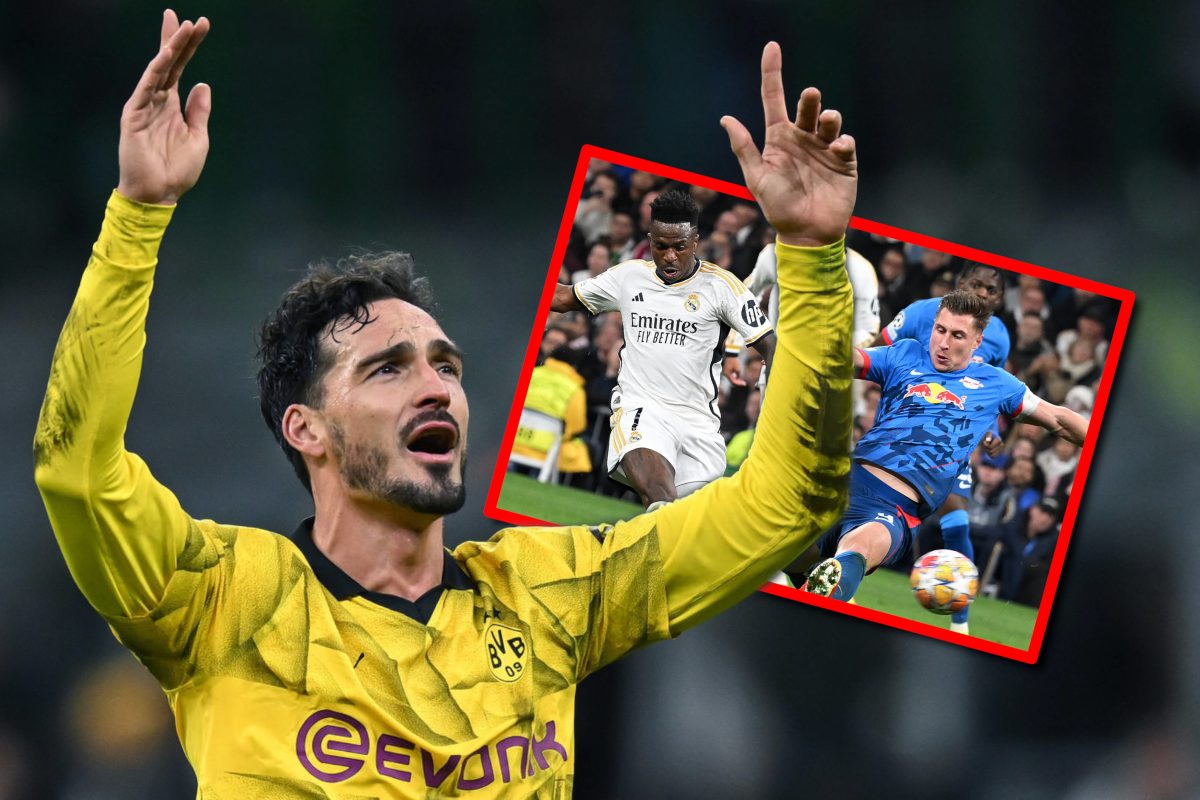 Borussia Dortmund jubelt über das Ausscheiden von RB Leipzig.