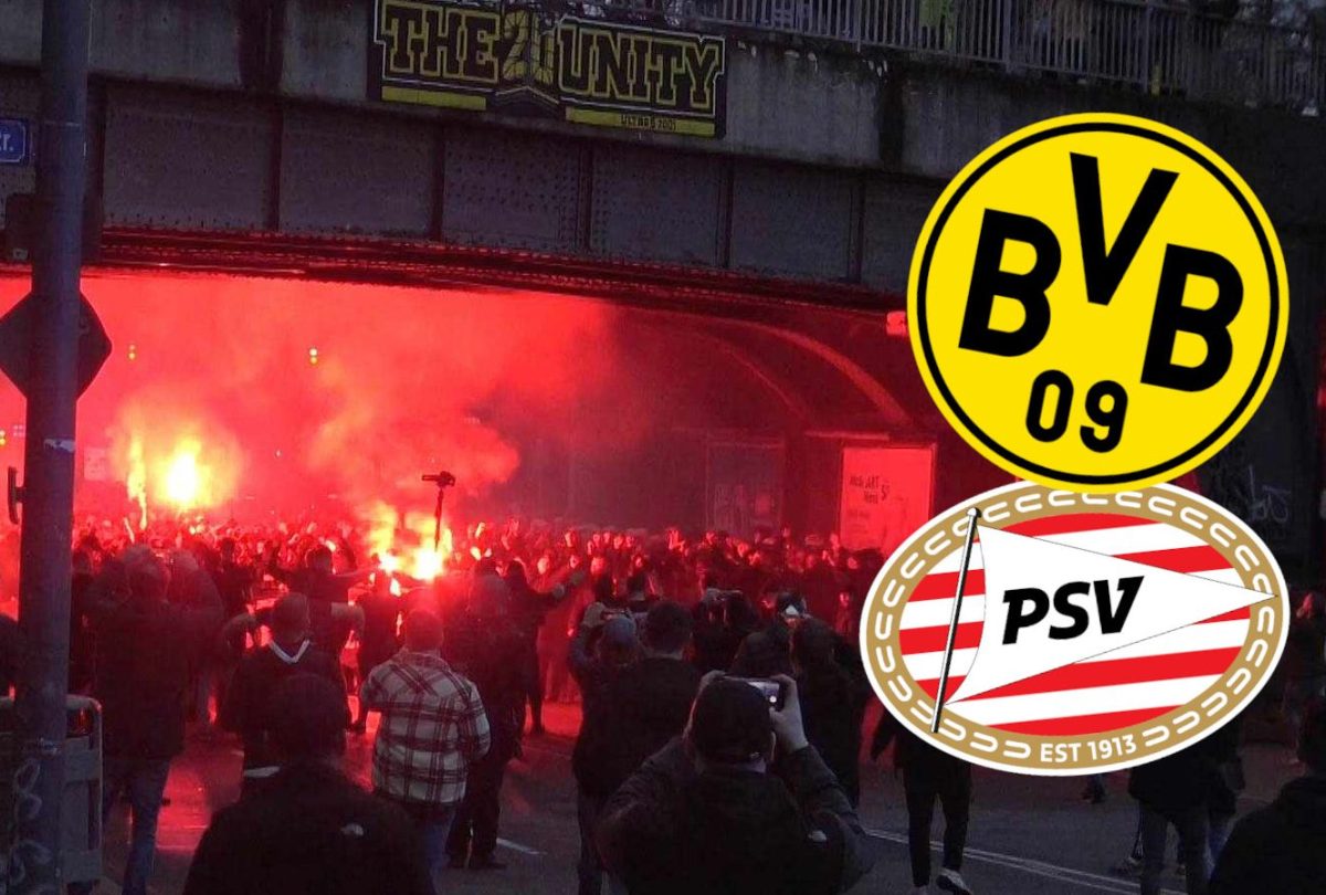 Vor Borussia Dortmund gegen Eindhoven kam es zu Ausschreitungen.