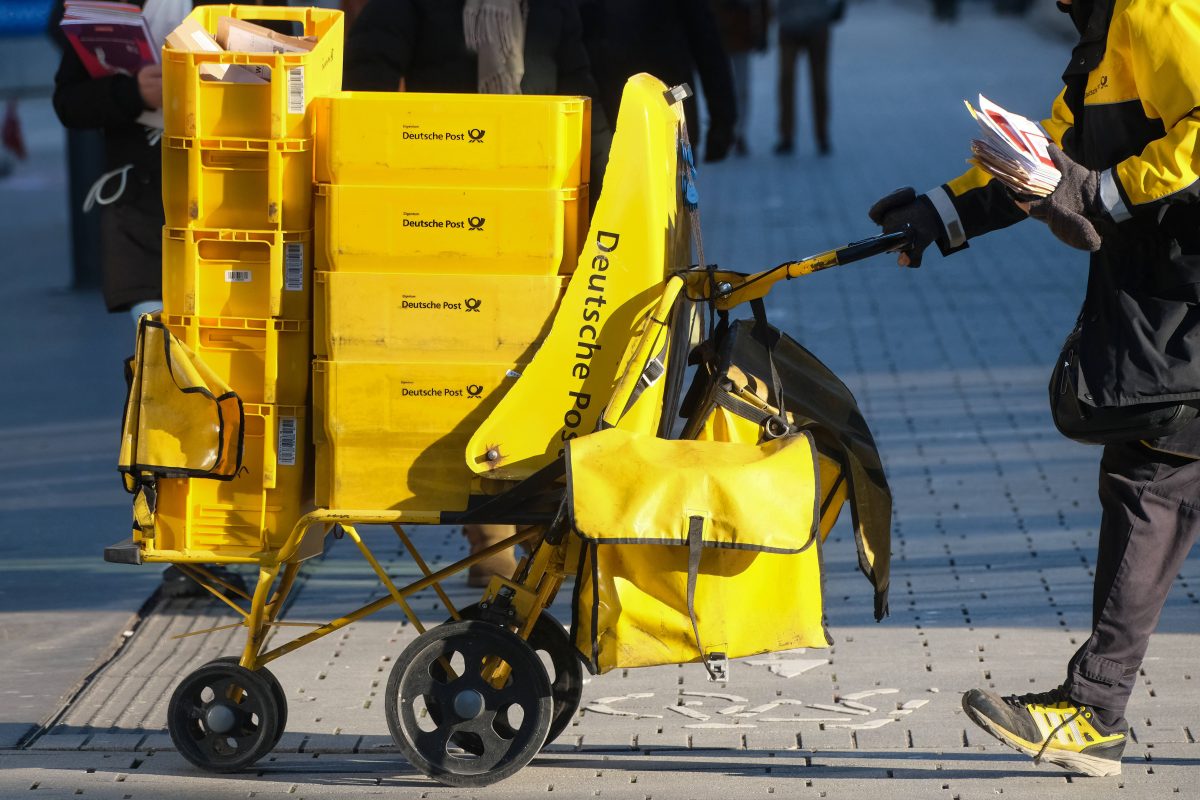 Die Deutsche Post macht eine große Ankündigung.