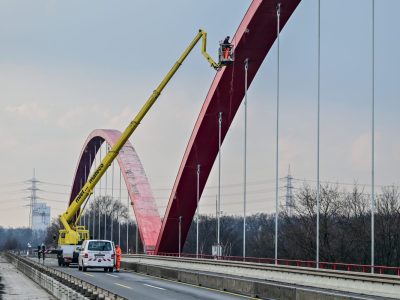 Endlich: Die gesperrte A42-Brücke im Ruhrgebiet wird wieder freigegeben, doch nicht für alle Verkehrsteilnehmer