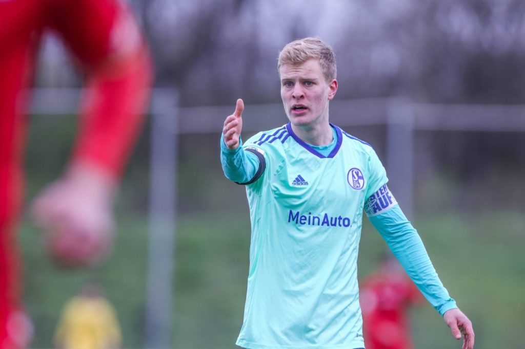 Mattes Hansen war in der U19 des FC Schalke 04 sogar Kapitän.