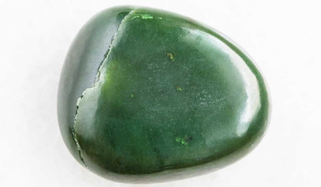 Grüne Jade Stein