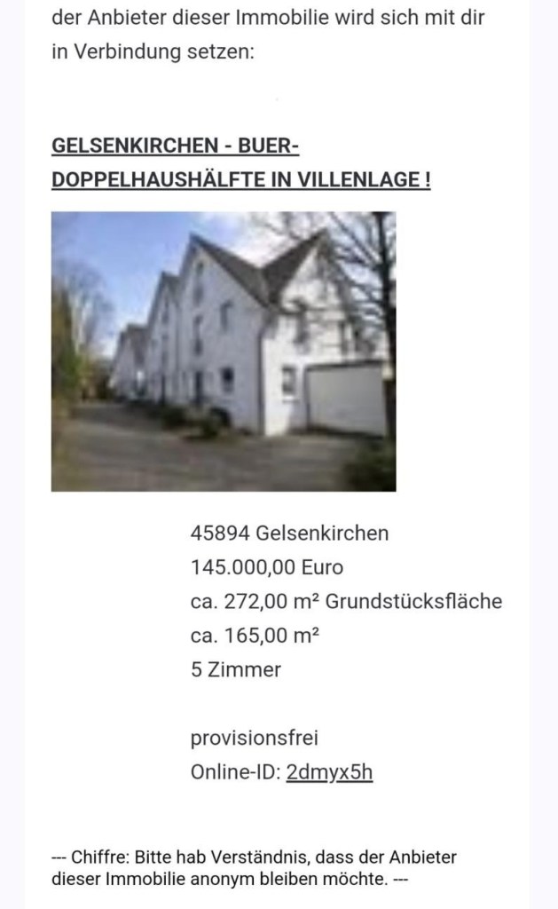 Gelsenkirchen Haus-Angebot