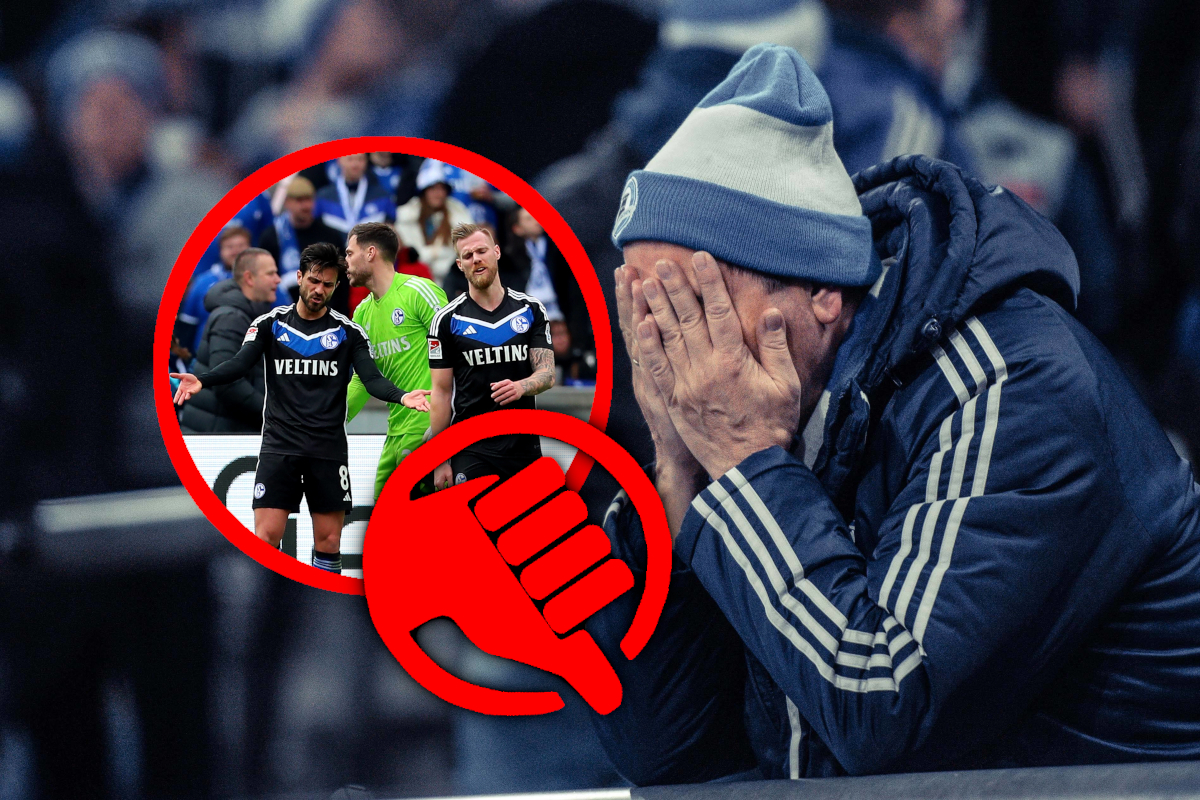FC Schalke 04: Abstieg kaum noch zu verhindern? S04-Fans bei diesem Anblick sprachlos