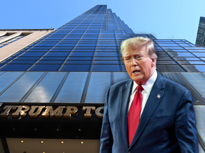 Durch seine Millionenstrafe könnte Trump seinen "Trump Tower" verlieren.