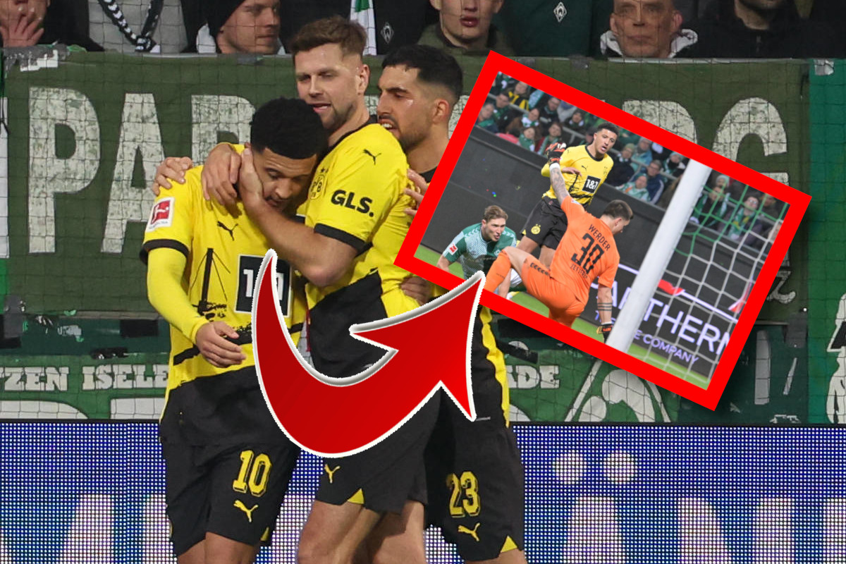 Werder Bremen – Borussia Dortmund: Jadon Sancho verzückt die Fans.