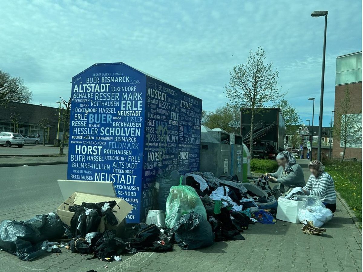 Gelsenkirchen: Anwohner beschweren sich über Müll.