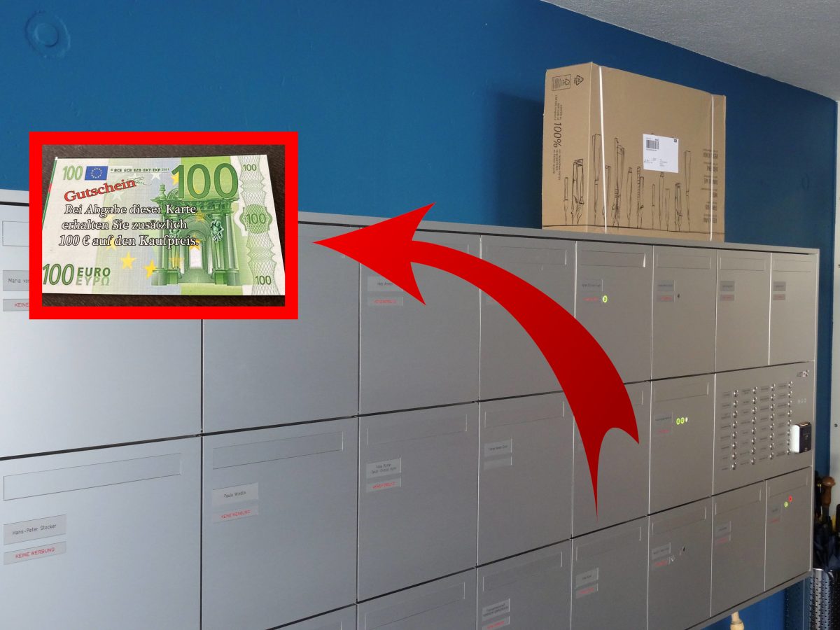 NRW: 100-Euro-Schein im Briefkasten gefunden – Experten warnen