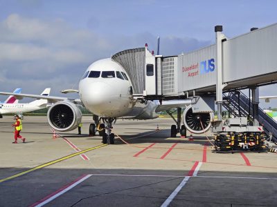 Flughafen Düsseldorf: Bei Streiks können Passagiere in diesem Jahr auf Entschädigung hoffen