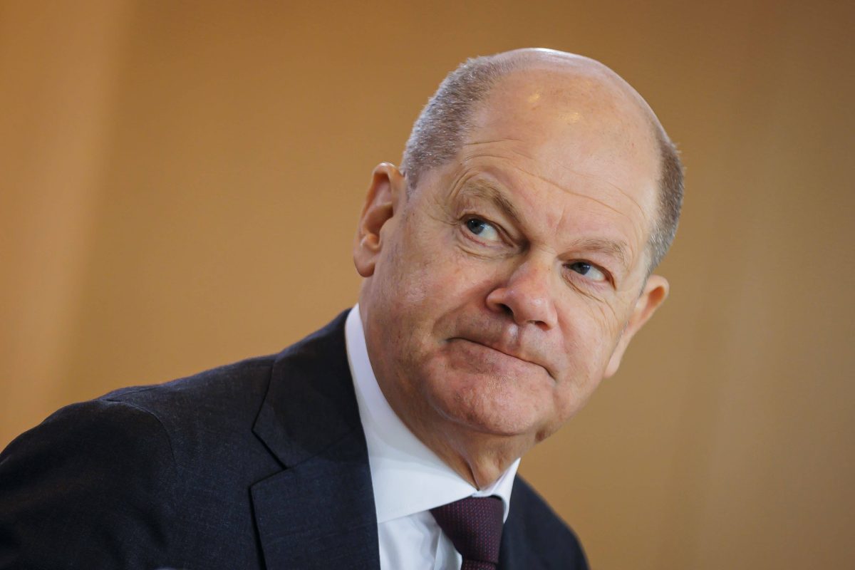 Zuckerfest Olaf Scholz