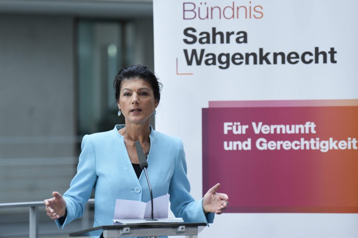 Wagenknecht-Truppe BSW im Bundestag in der Kritik.