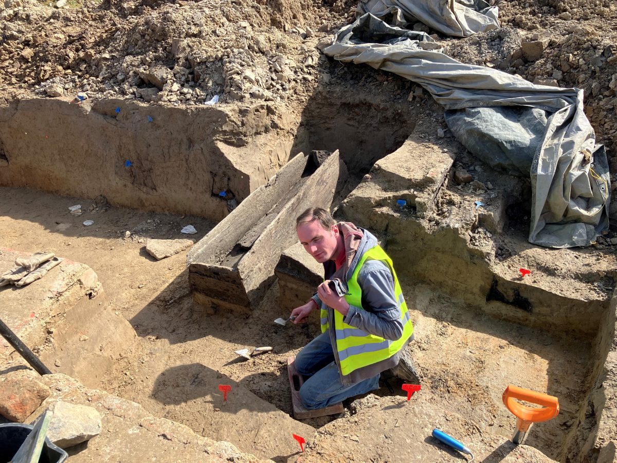 Essen: Arbeiter graben mitten in der Stadt – und machen historischen Fund