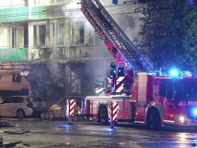 Düsseldorf: Kiosk-Explosion