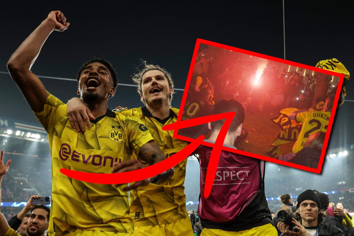 Nach dem Finaleinzug von Borussia Dortmund verwandelt sich die Stadt in eine Party-Meile.