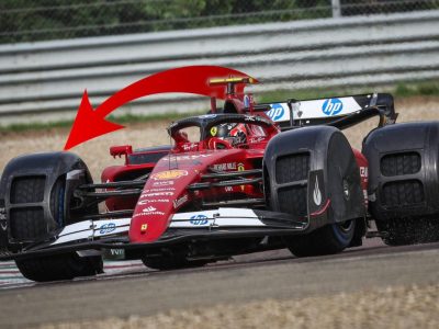 Formel 1: Nanu, irgendwas stimmt an diesem Ferrari doch nicht.