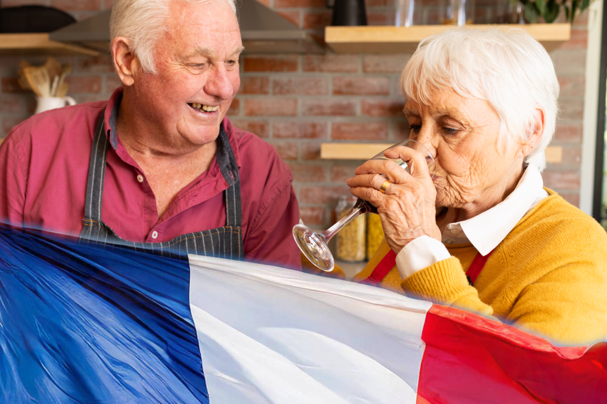 Besser leben in Rente in Frankreich als in Deutschland.