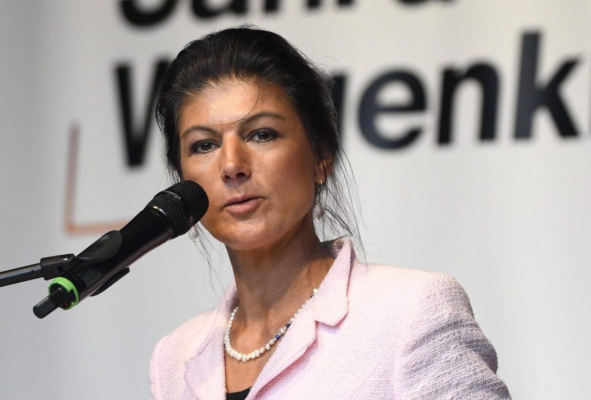 Sahra Wagenknecht und ihre neue Partei BSW.