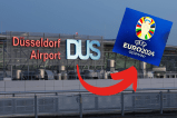 DerFlughafen Düsseldorf macht eine große Ankündigung zur EM 2024