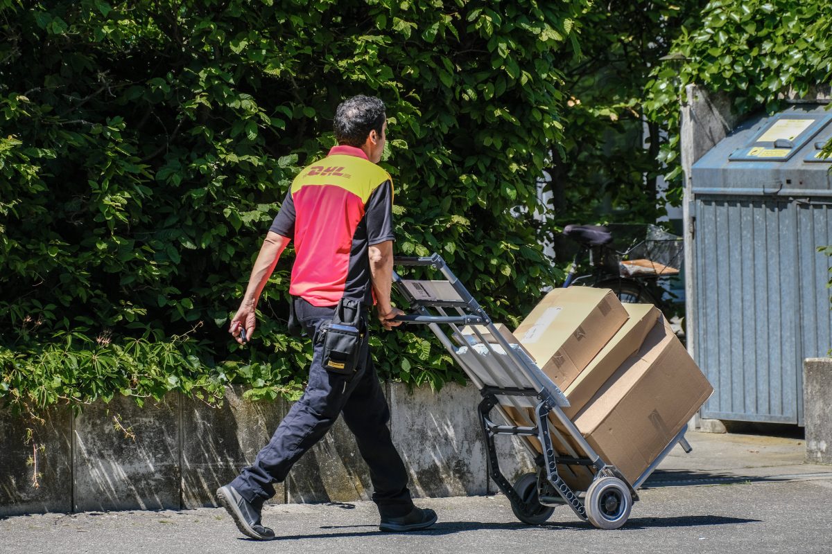 Dieser DHL-Kundin passierte etwas UngewÃ¶hnliches!