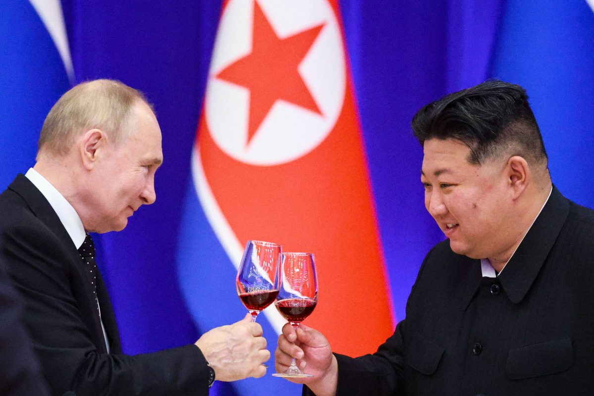 Bizarre Szenen bei Putins Besuch in Nordkorea sorgen fÃ¼r GelÃ¤chter.