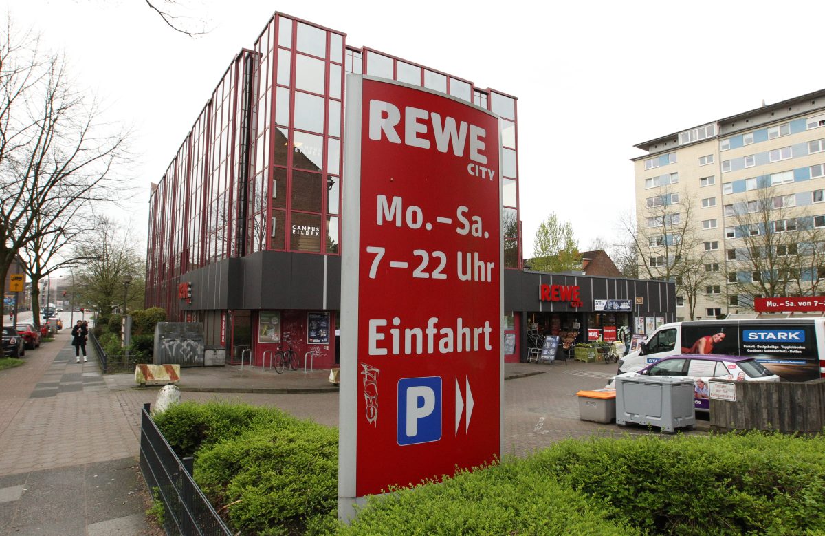 In Hamburg hat ein einzigartiger Rewe erÃ¶ffnet