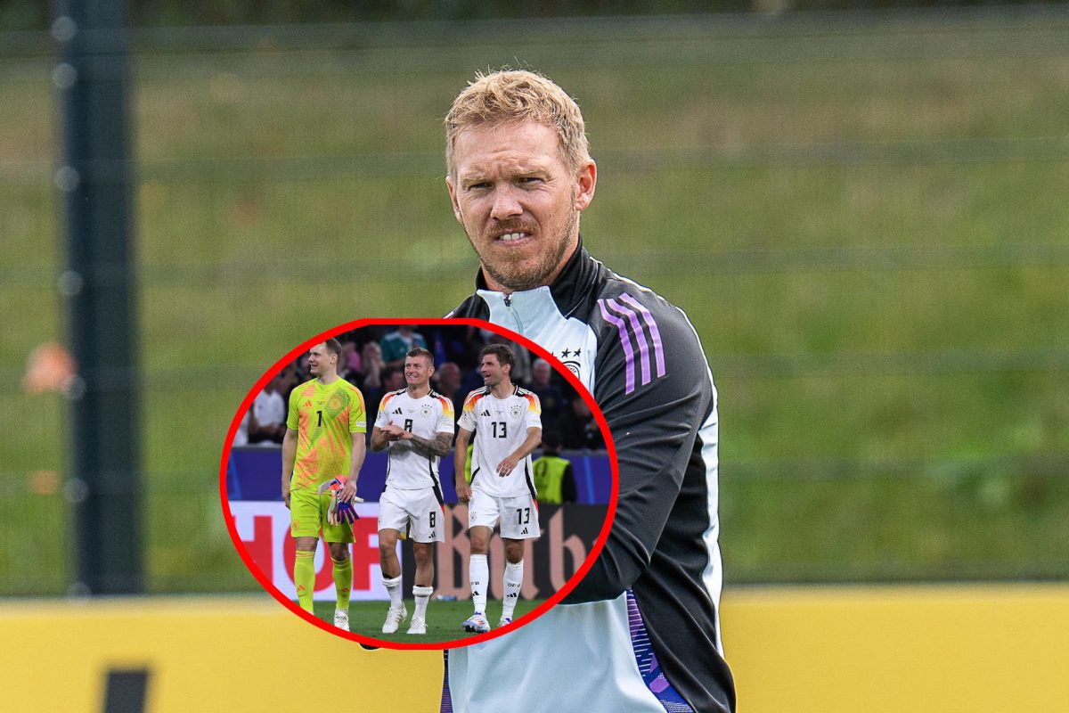 Angesichts der neu beginnenden DFB-Ã„ra wird Bundestrainer Julian Nagelsmann deutlich. Dabei richtet er sich auch an seine Mannschaft.