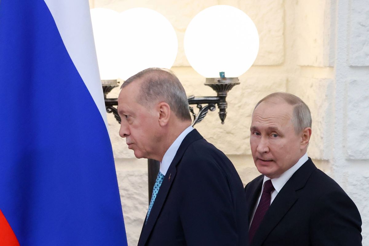 Erdogan fordert von Putin, die Krim an die Ukraine zurÃ¼ckzugeben.