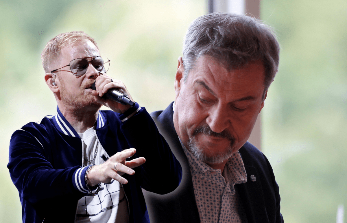 Bei einem Konzert rechnete Peter Fox mit Markus SÃ¶der ab.