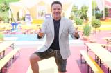 Stefan Mross in Lederhose und Sakko
