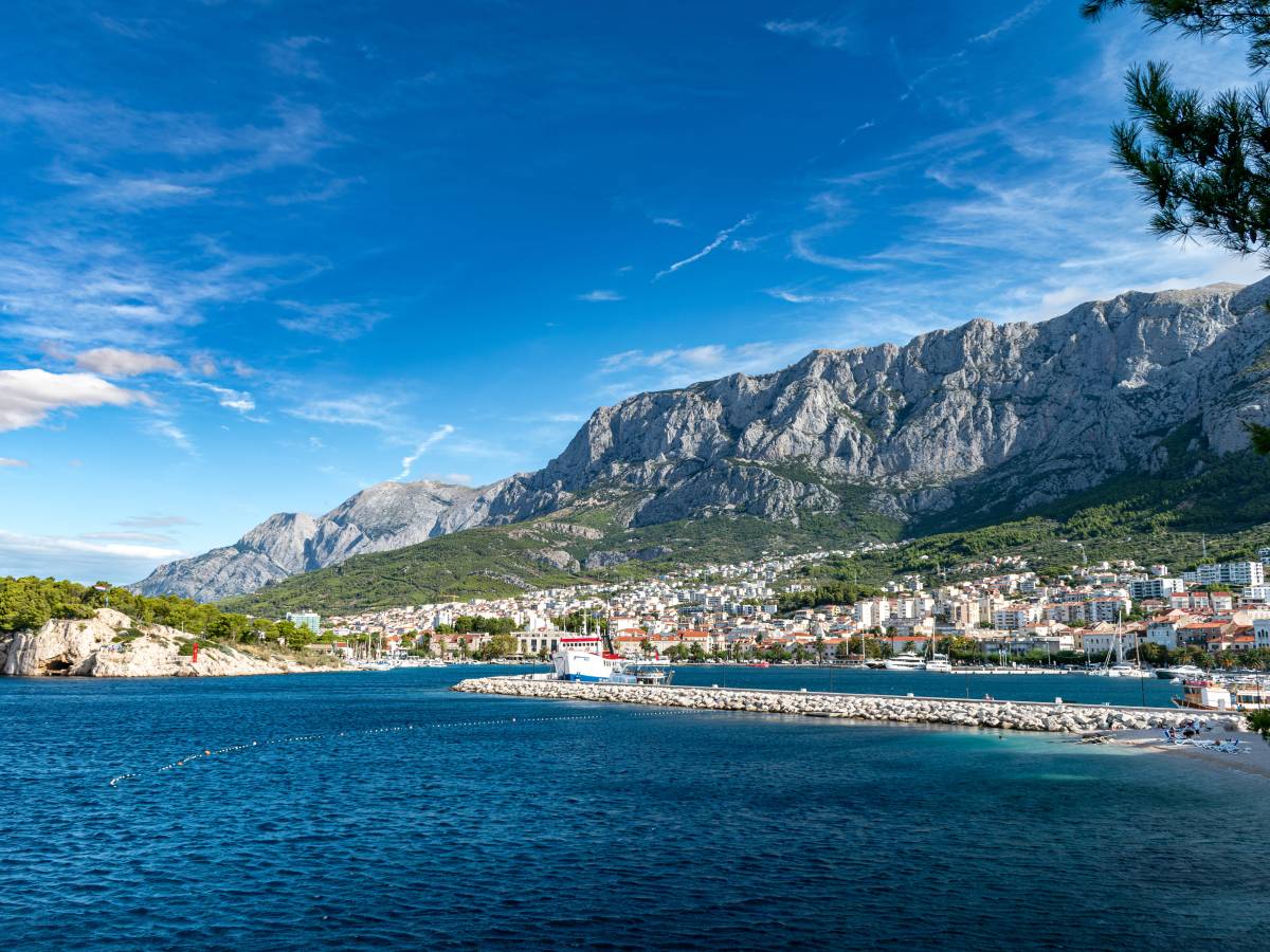 Strandpromenade von Kroatien