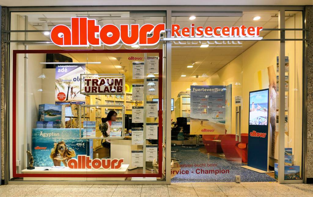 Reisebüro von alltours