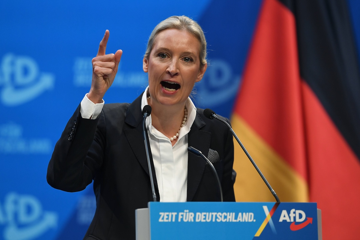 Ein Ukraine-Antrag beim Parteitag der AfD sorgt für Aufsehen.