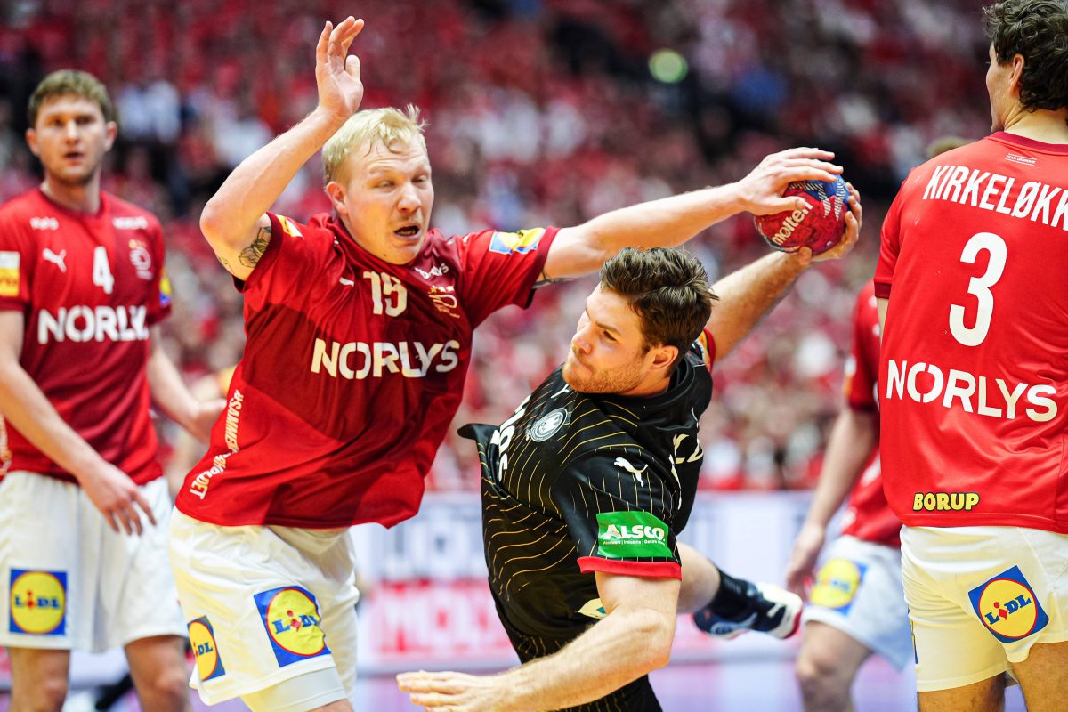Deutschland holt sich gegen Dänemark eine Abreibung bei der Handball-WM.