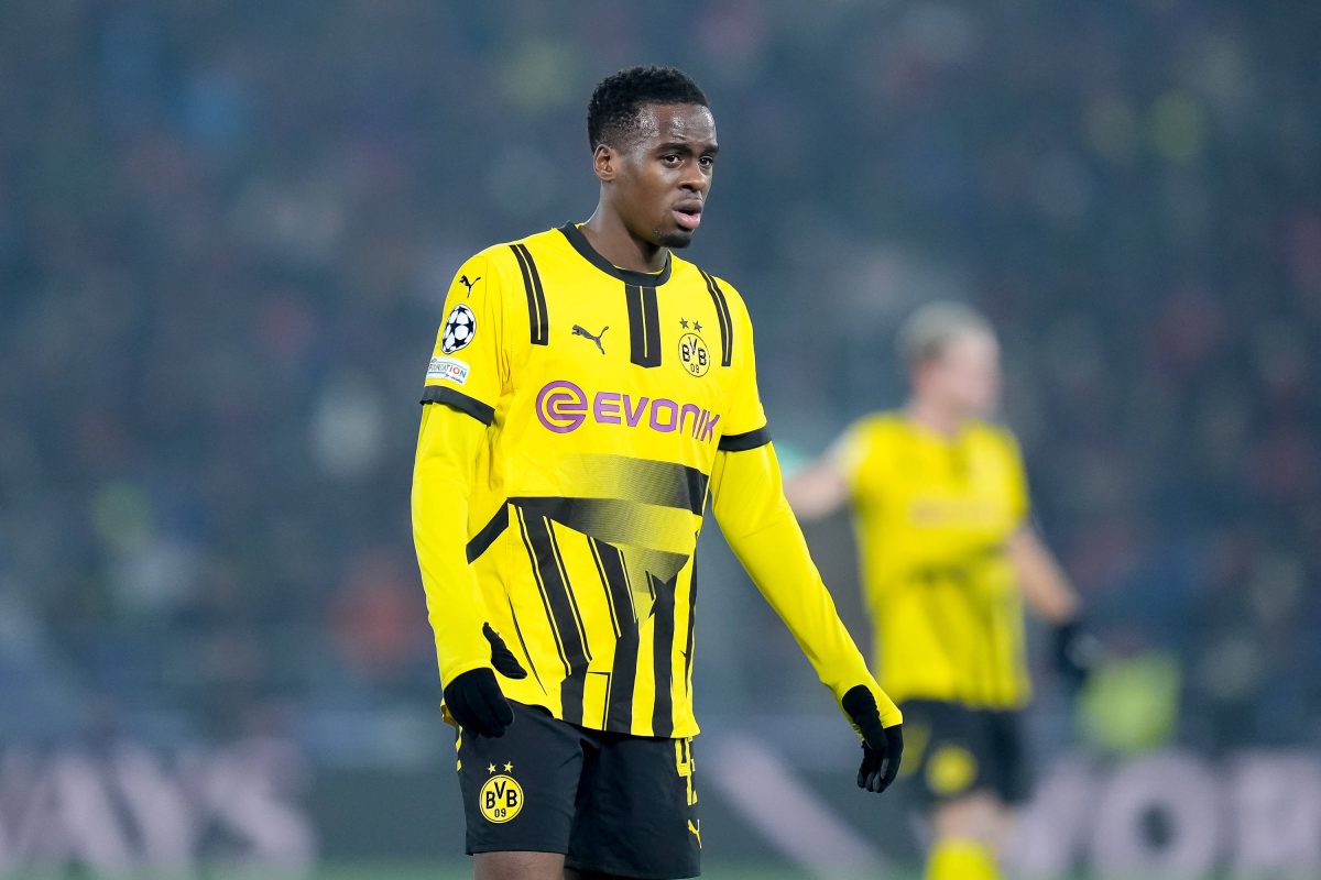 Jetzt wird es rund um Jamie Gittens spannend. Ein Premiere-League-Verein soll sich konkret um den Shootingstar von Borussia Dortmund bemühen.
