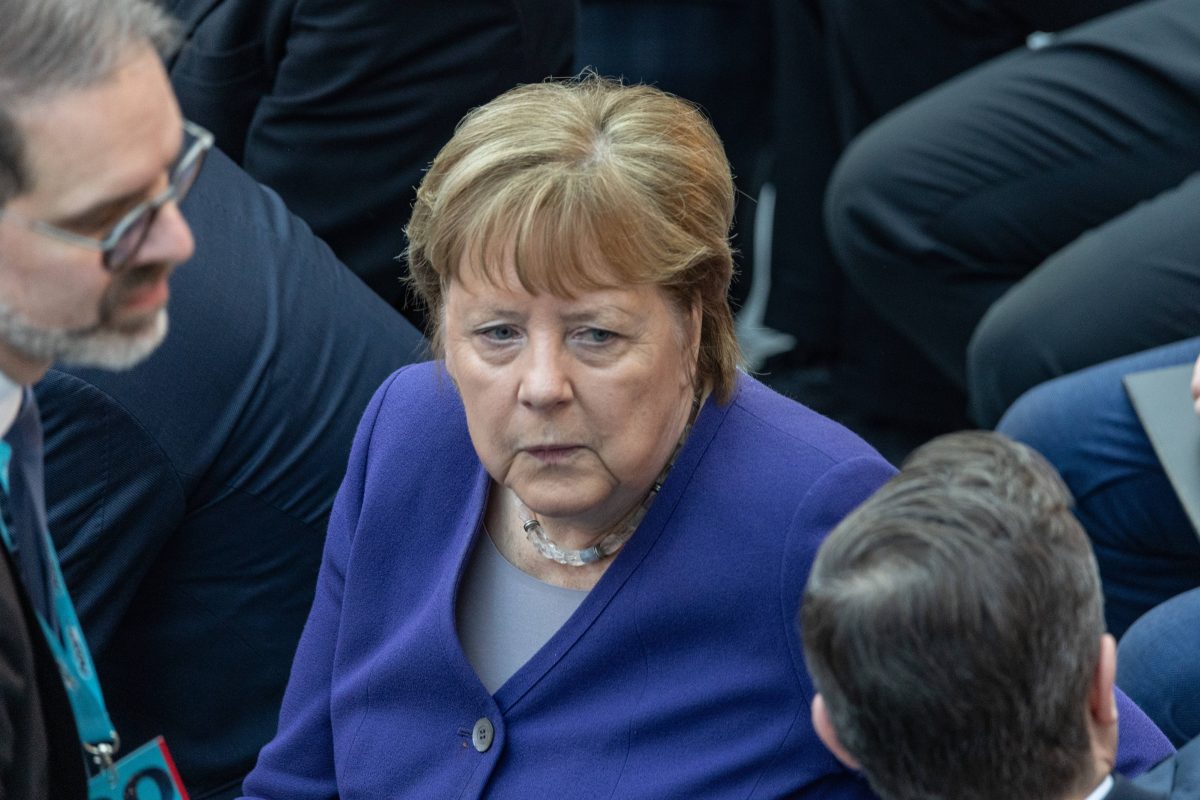 Miss Merkel ganz persönlich: Der Moment, als Angela Merkel mit einem Augenzwinkern Teil eines Krimis wurde.