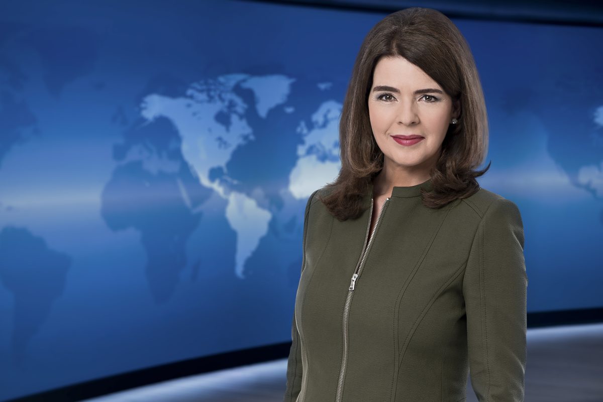 Susanne Daubner war am Abend der Bundestagswahl 2025 für die 