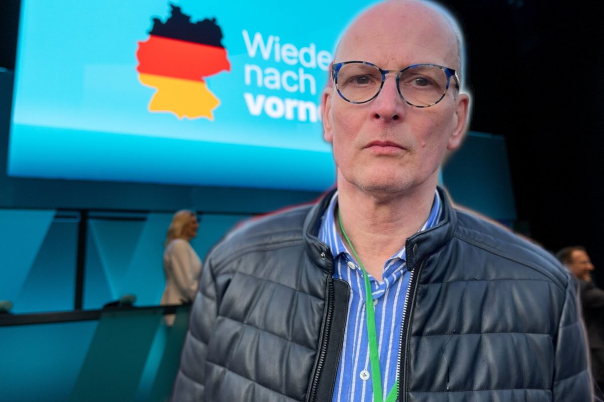 Bürgergeld-Empfänger Thomas Wasilewski bei CDU-Event in Oberhausen