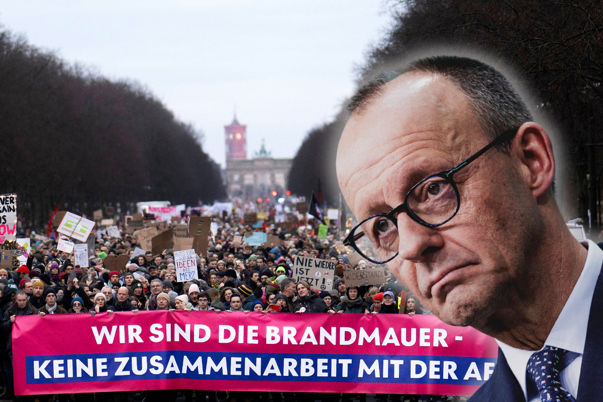 Will sich die CDU/CSU von Friedrich Merz für die Demos gegen Rechts rächen?