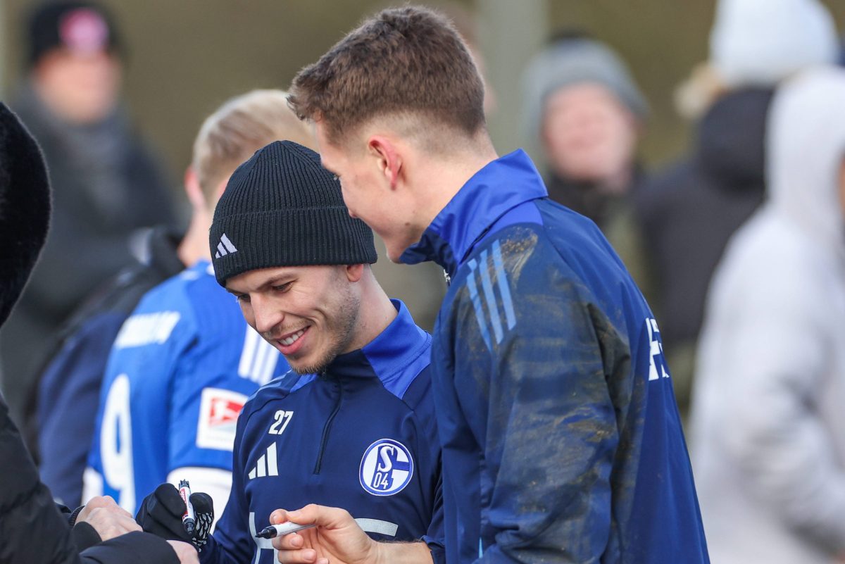 Lino Tempelmann und Ron-Thorben Hoffmann verließen den FC Schalke 04 im Winter.