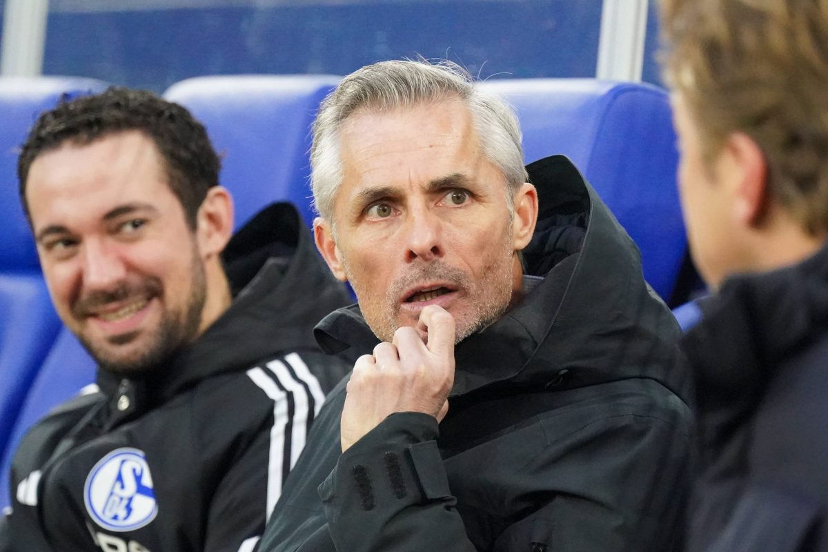 FC Schalke 04 - Münster: Kees van Wonderen setzte die Partie aus Sicht der Fans aufs Spiel