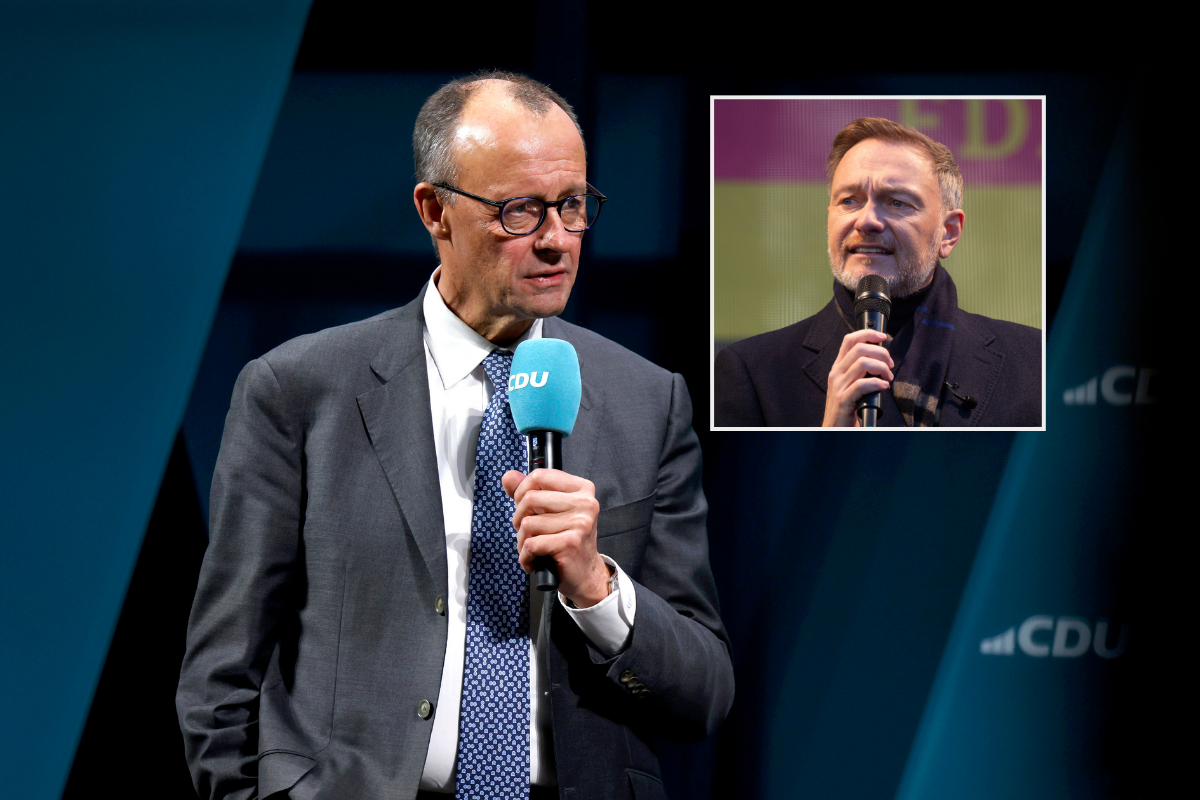 Friedrich Merz teilt gegen die FDP aus.