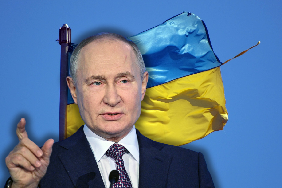 Zum dritten Jahrestag des Ukraine-Kriegs plant Russen-Tyrann Putin offenbar eine dreiste Lüge.